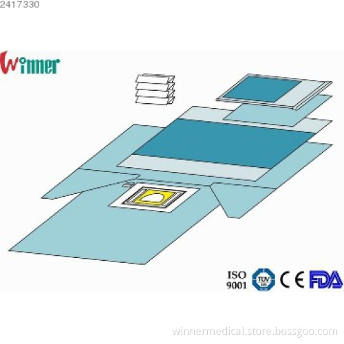 disposable sterile C-section drape pack
